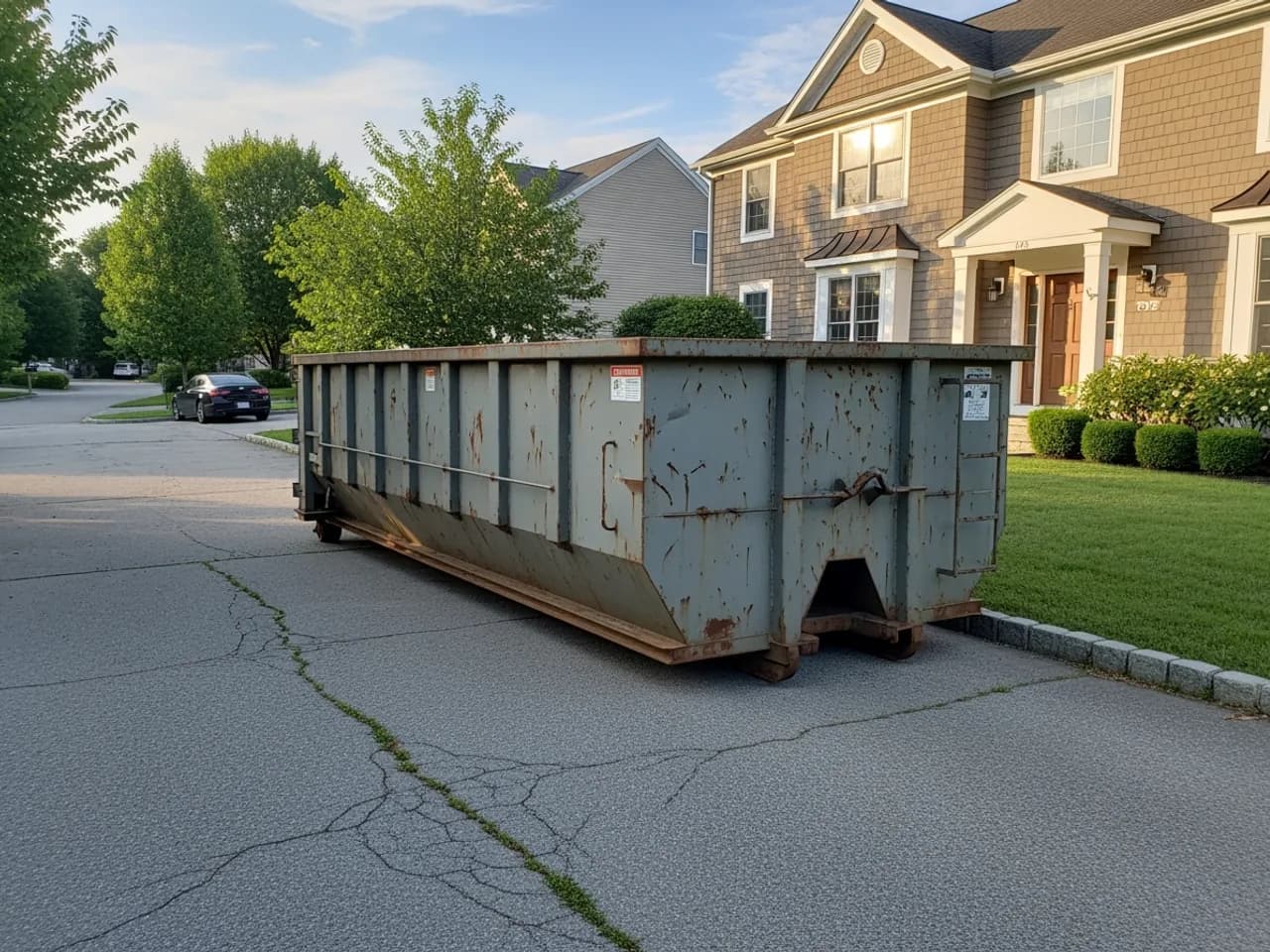 15 Yard roll-off dumpster