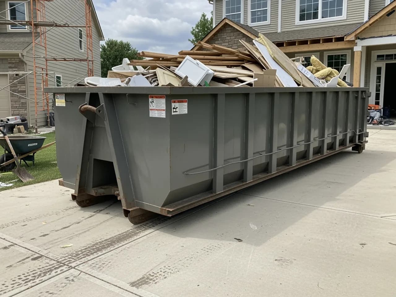 20 Yard roll-off dumpster